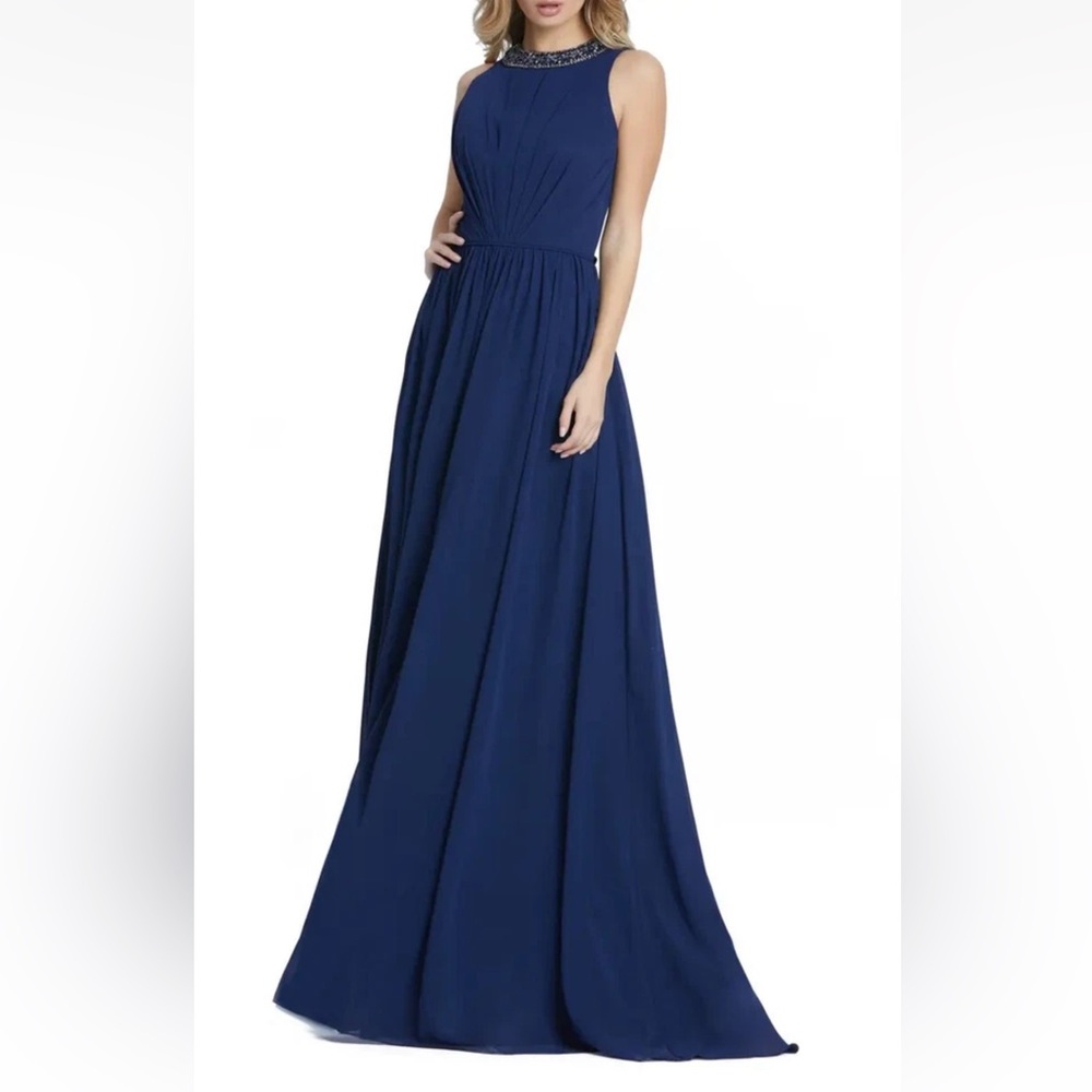 Mac Duggal sleeveless A-line gown 4